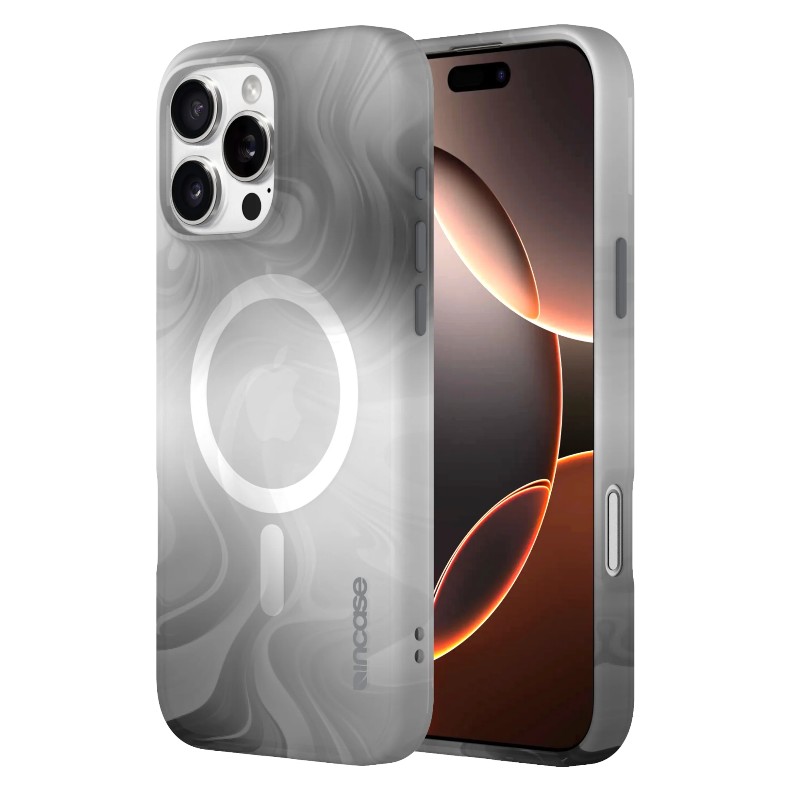 Incase Halo dėklas MagSafe - dėklas iPhone 16 Pro Max (Oil Slick Smoke)