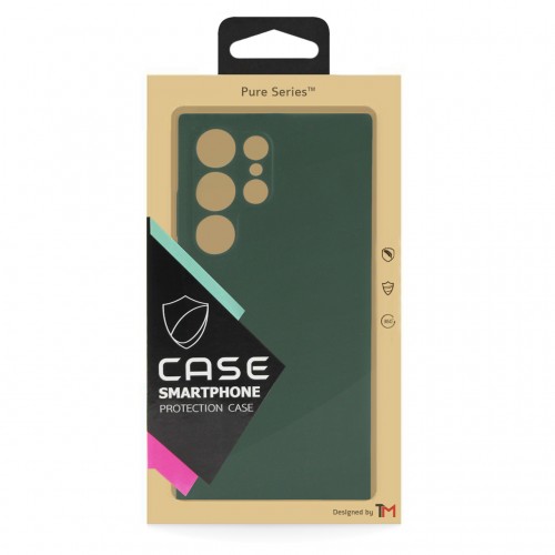 Dėklas "TM Pure Silicone" skirtas Samsung A336 A33 5G / Dark Green / (Blister)