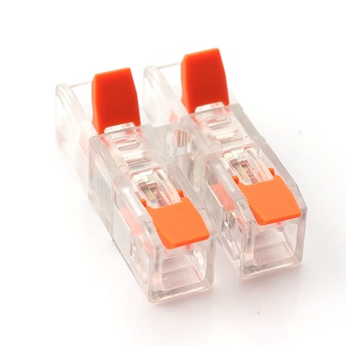 Universali užspaudžiama laidų jungtis, tiesi 2-2, 0.2-4.0mm², 32A, 450V, 20vnt.