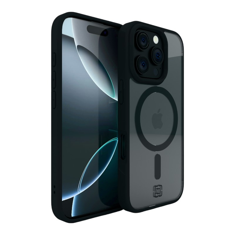 Incipio Velocity MagSafe - dėklas iPhone 16 Pro (Clear / juodas)