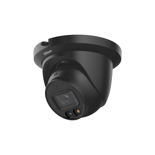 Juoda Dahua HDW2849TM-S-IL 8 MP IP tinklo kamera, 2,8 mm