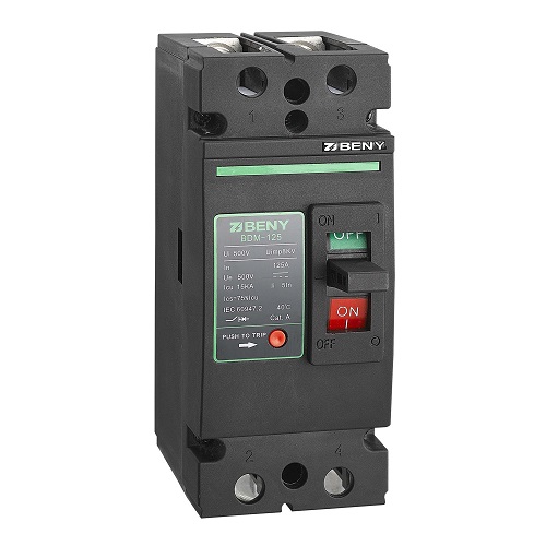DC jungiklis 2P, 125A, 500VDC