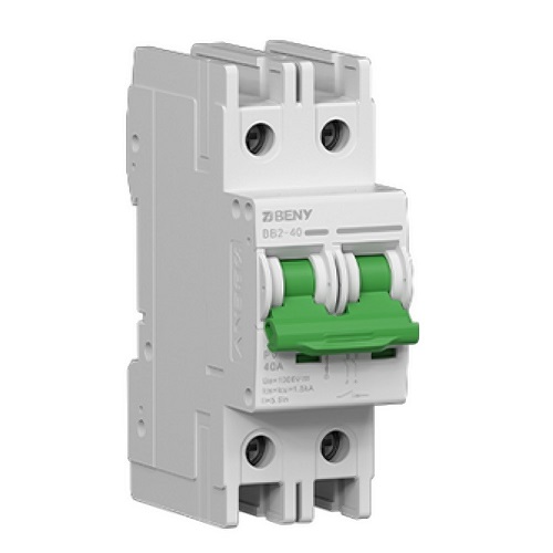 Automatinis DC jungiklis 2P, 40A, 1000VDC