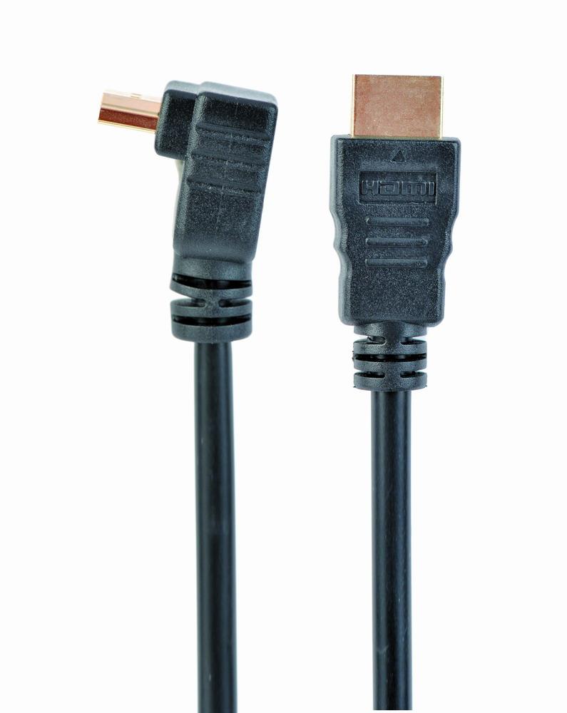 Gembird HDMI-HDMI laidas 1.8m v2.0 90 laipsnių