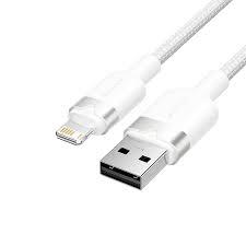 Laidas USB2.0 į Lightning 2m baltas Vention