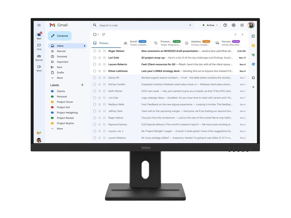 Lenovo ThinkVision E27-40 27" IPS monitorius