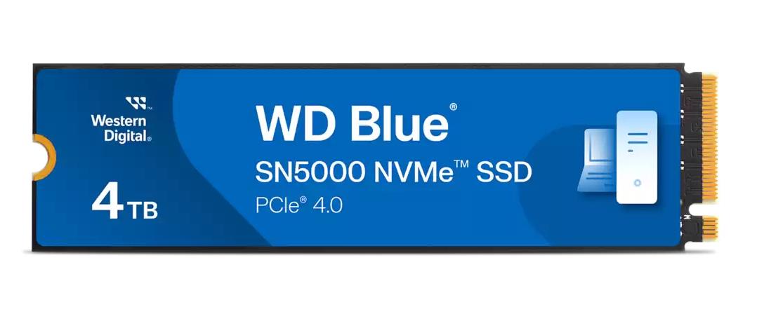 SanDisk Blue SN5000 SSD diskas 4TB M.2 NVMe 5500/5000 MB/s