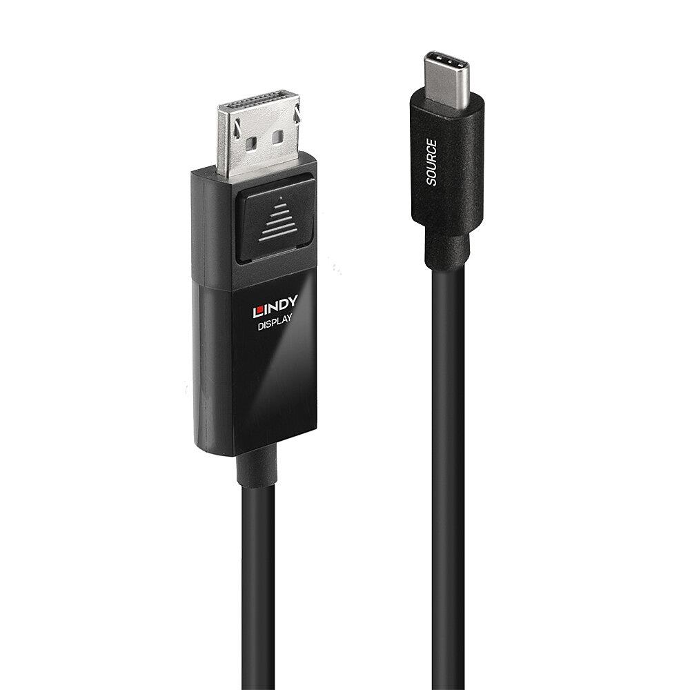 USB-C į DP 8K60 laidas 2m 43342 Lindy