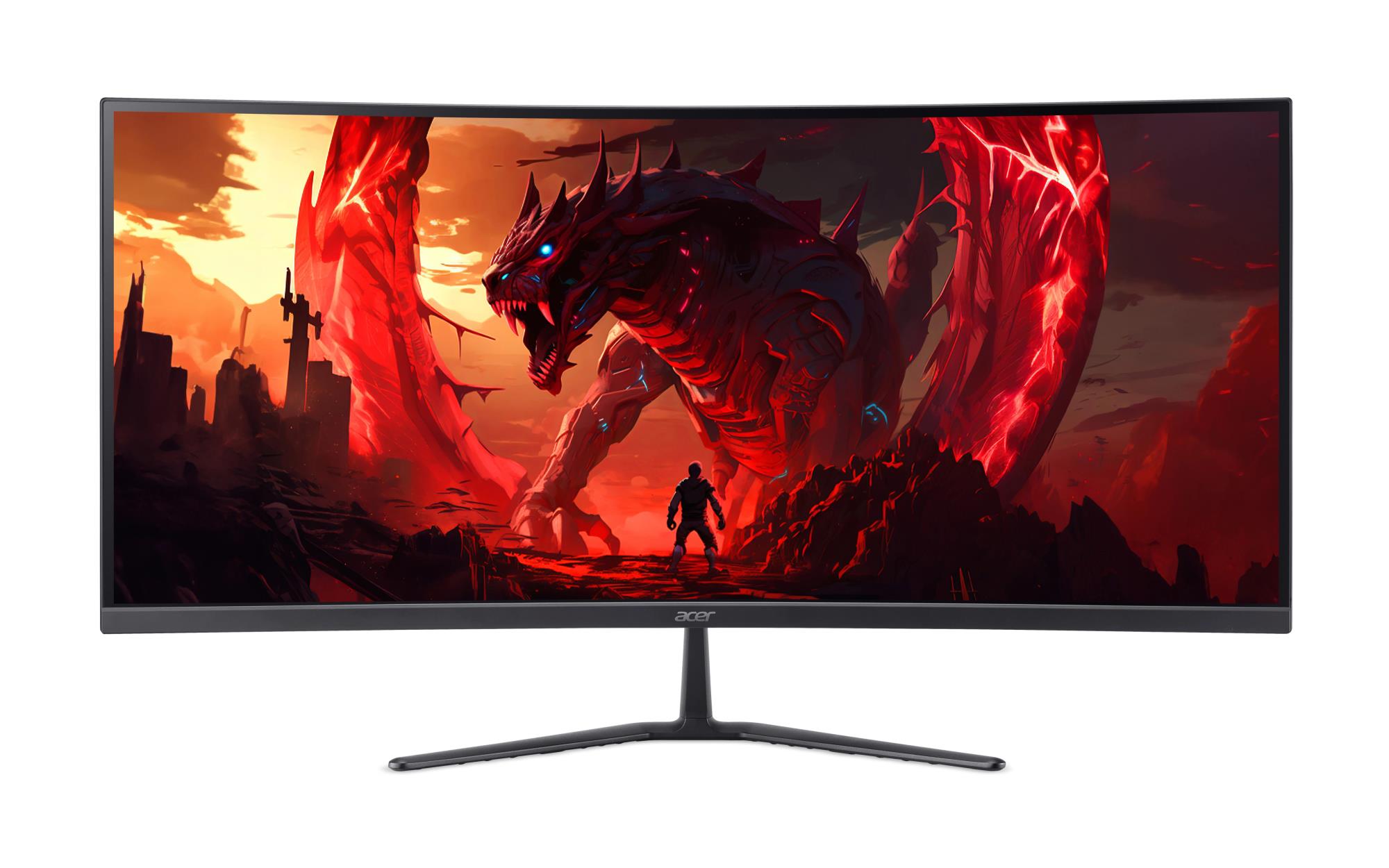 Monitorius ACER 34" UltraWide QHD 3440x1440 LCD Išlenktas