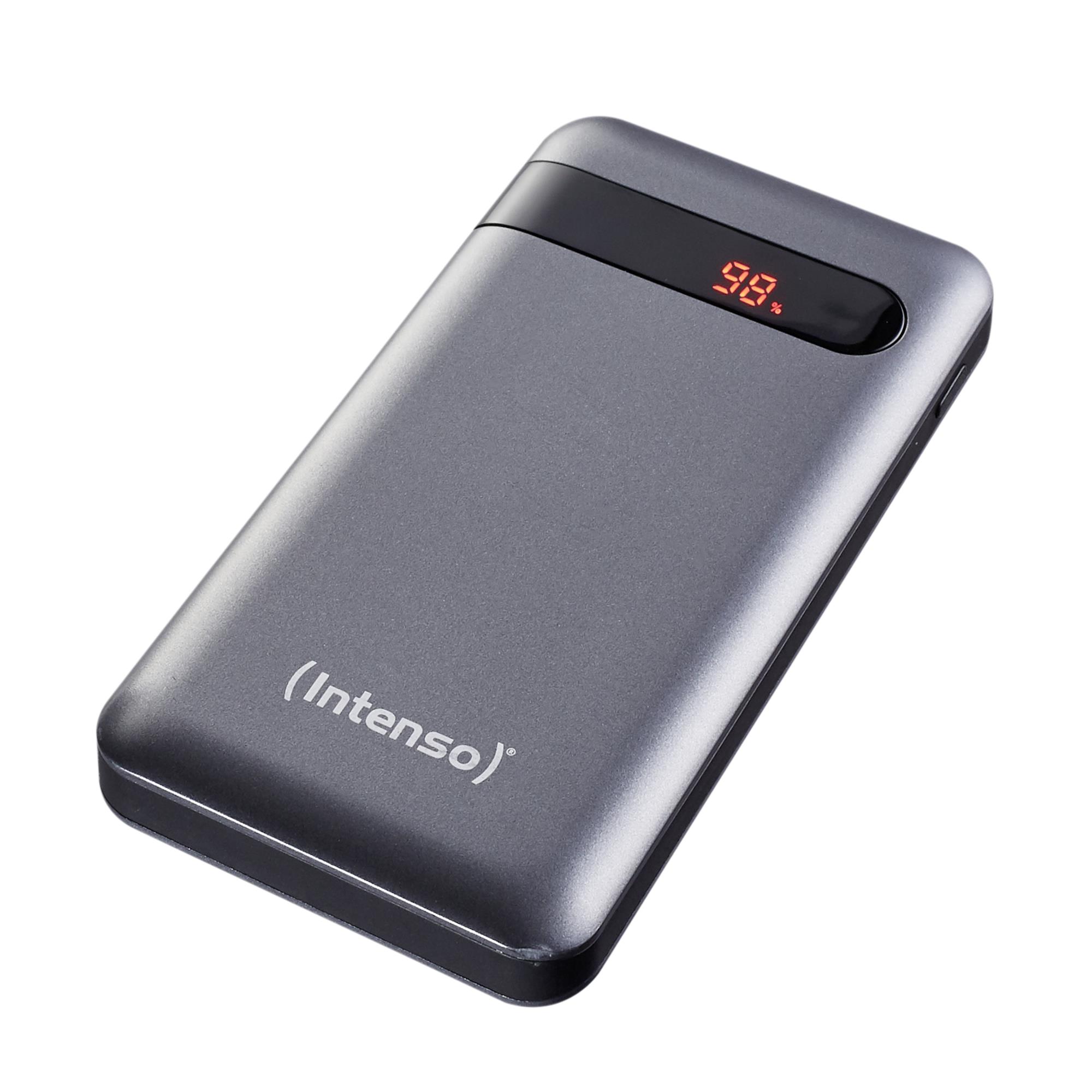 Intenso PD10000 išorinė baterija 10000mAh, QC3.0, antracito spalva