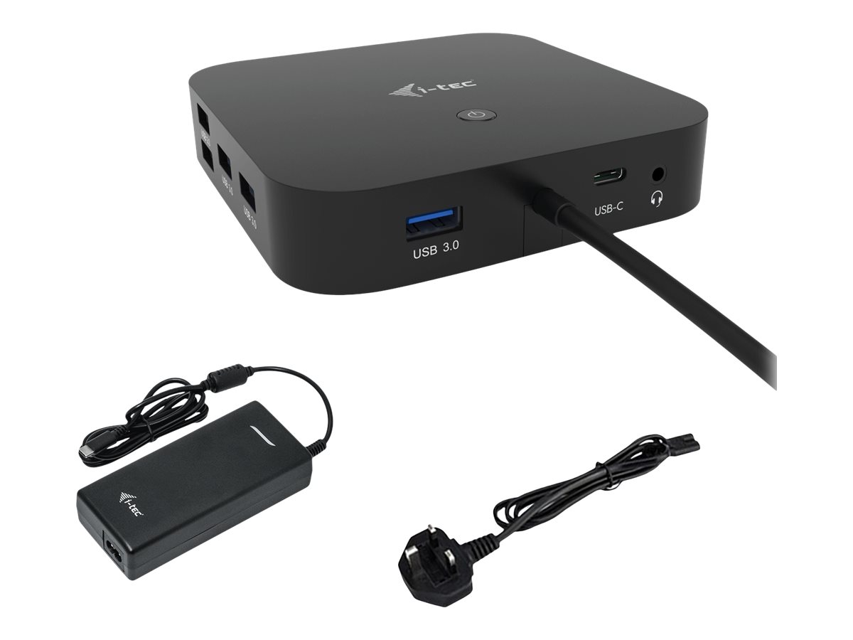 I-Tec USB-C dviejų ekranų dokinė stotelė