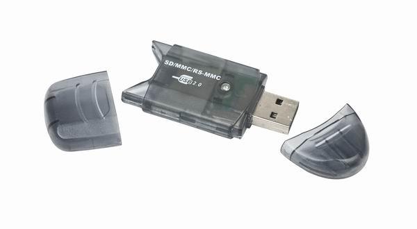 Atminties kortelių skaitytuvas USB 2.0 Gembird