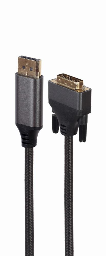 Laidas DisplayPort į DVI 1.8m Gembird