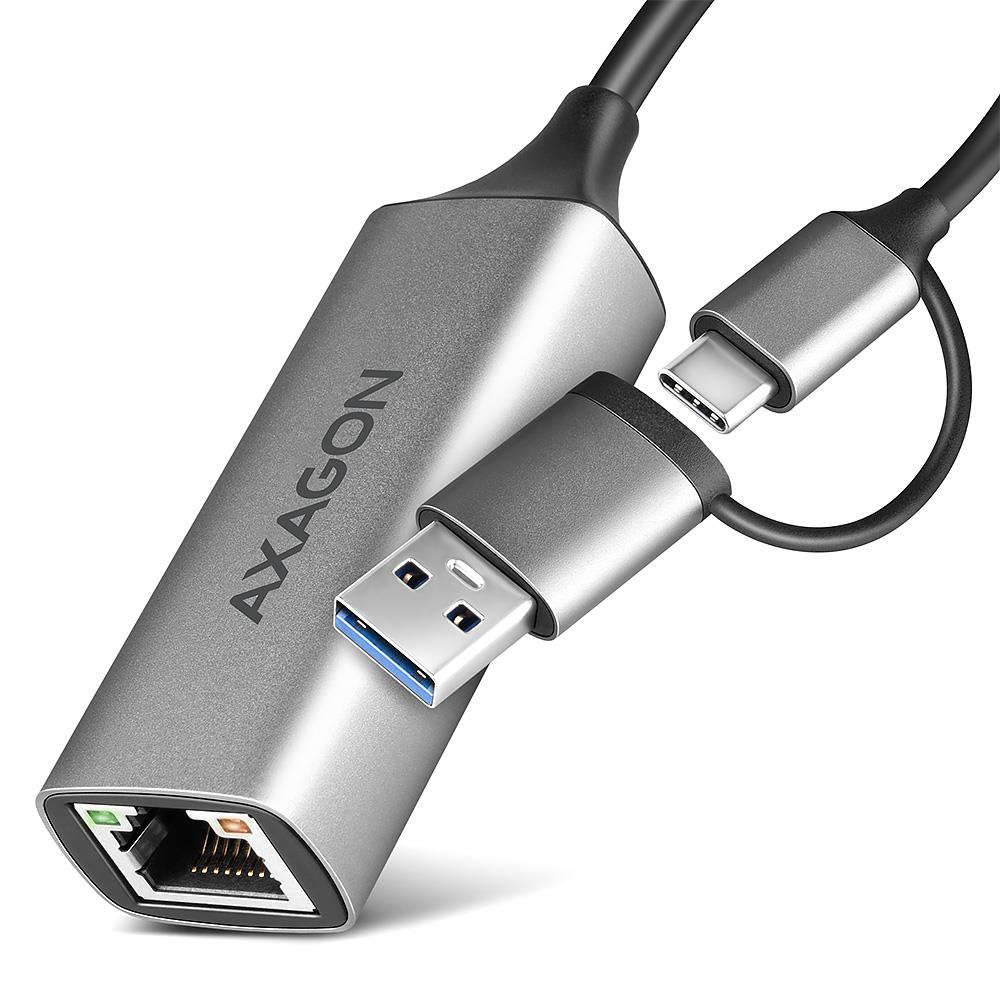 USB-C 1GB tinklo adapteris ADE-TXCA Axagon