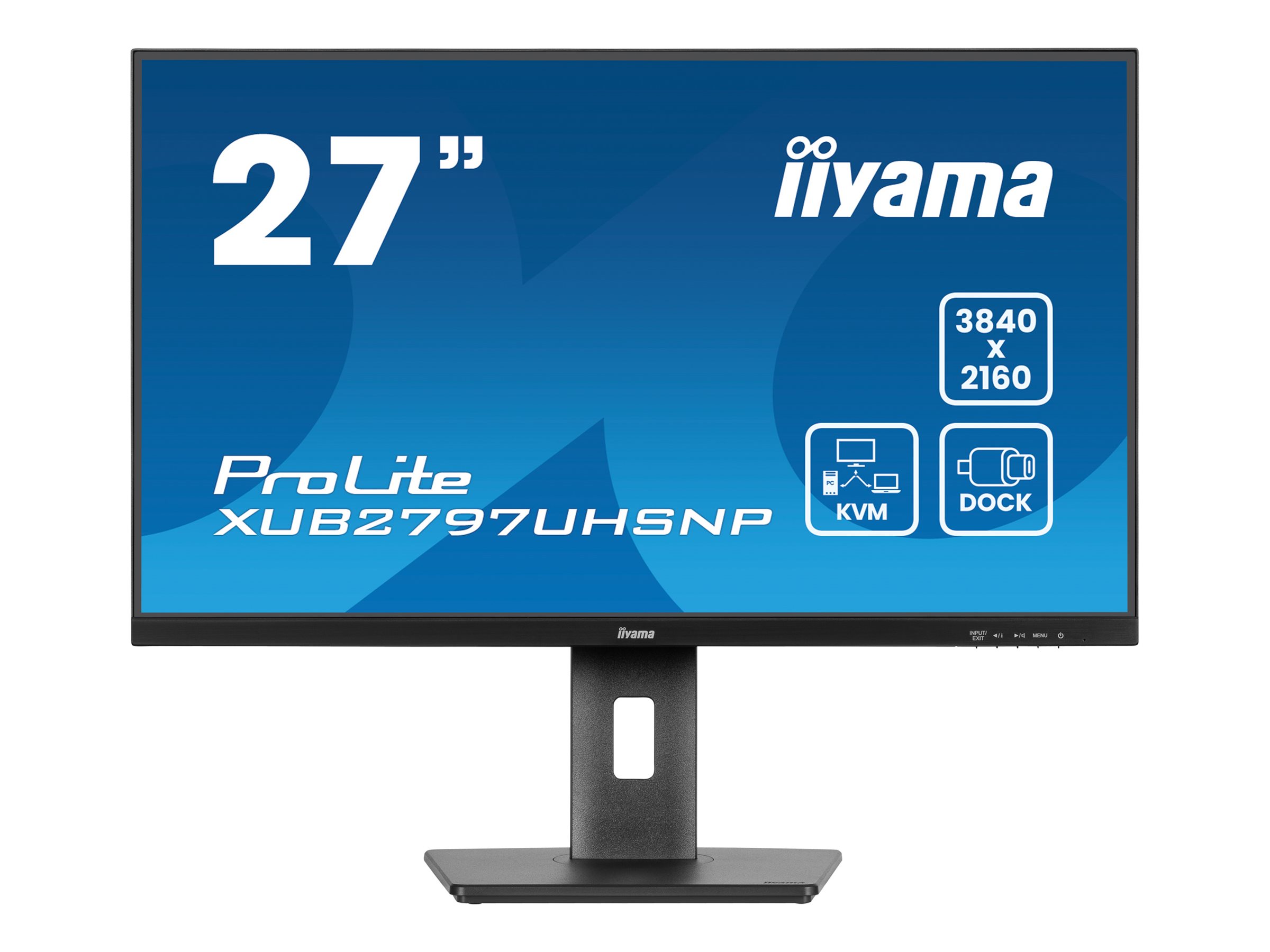 IIYAMA XUB2797UHSNP-B1 27 col. IPS UHD monitorius