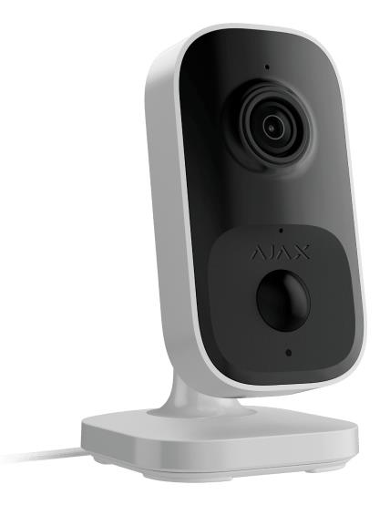 Ajax IndoorCam 4MP IR tinklo kamera Wi-Fi kubo tipo balta