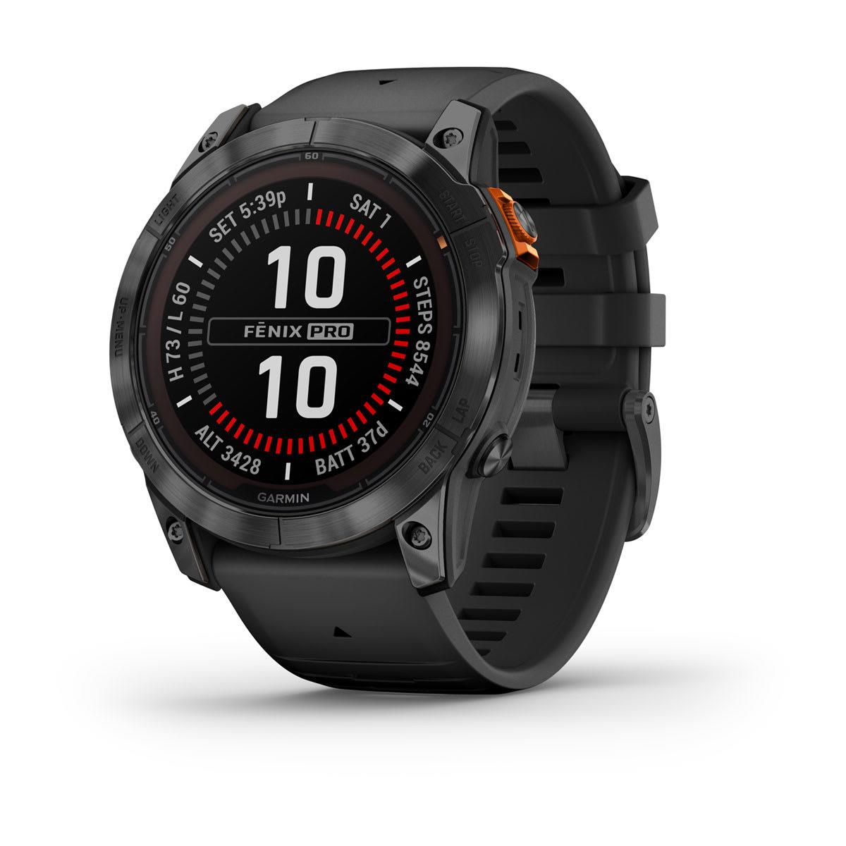 Išmanusis laikrodis Garmin Fenix 7X Pro Solar juodas