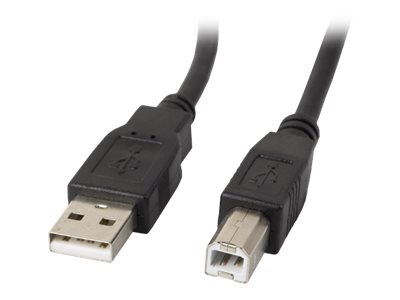 Lanberg USB-A laidas 5m juodas