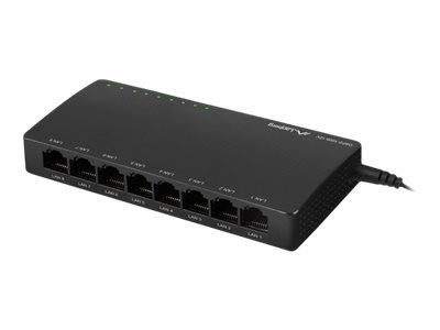 Lanberg komutatorius DSP2-1008-12V 8 prievadų