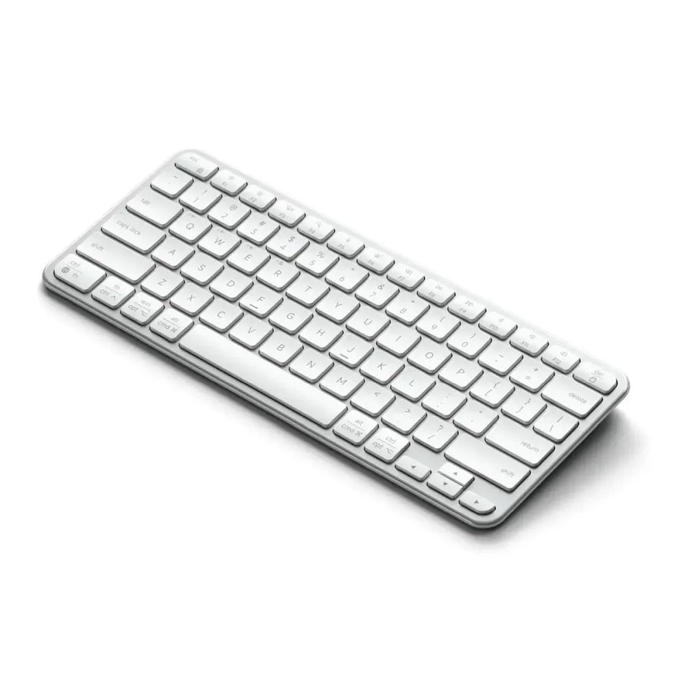 Belaidė QWERTY klaviatūra Satechi Slim EX1 Mac / PC ST-KEX1S-EN sidabrinė