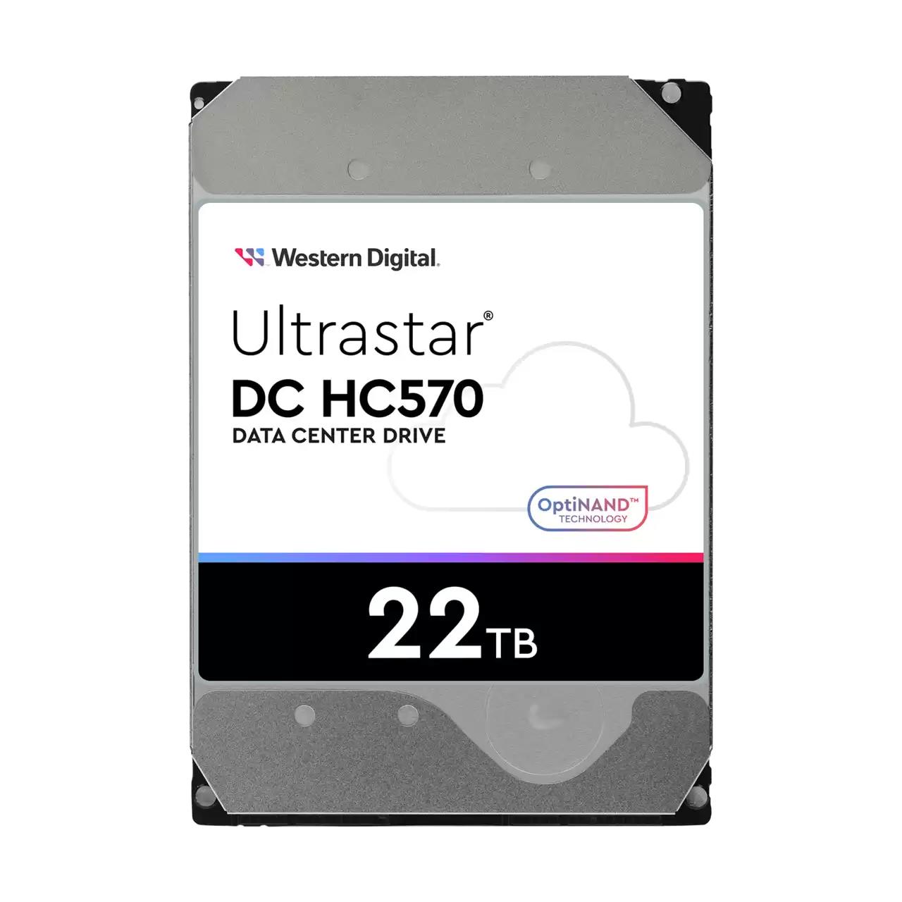 Kietasis diskas WESTERN DIGITAL ULTRASTAR DC HC570 22TB SAS 512MB 7200rpm 3,5"
