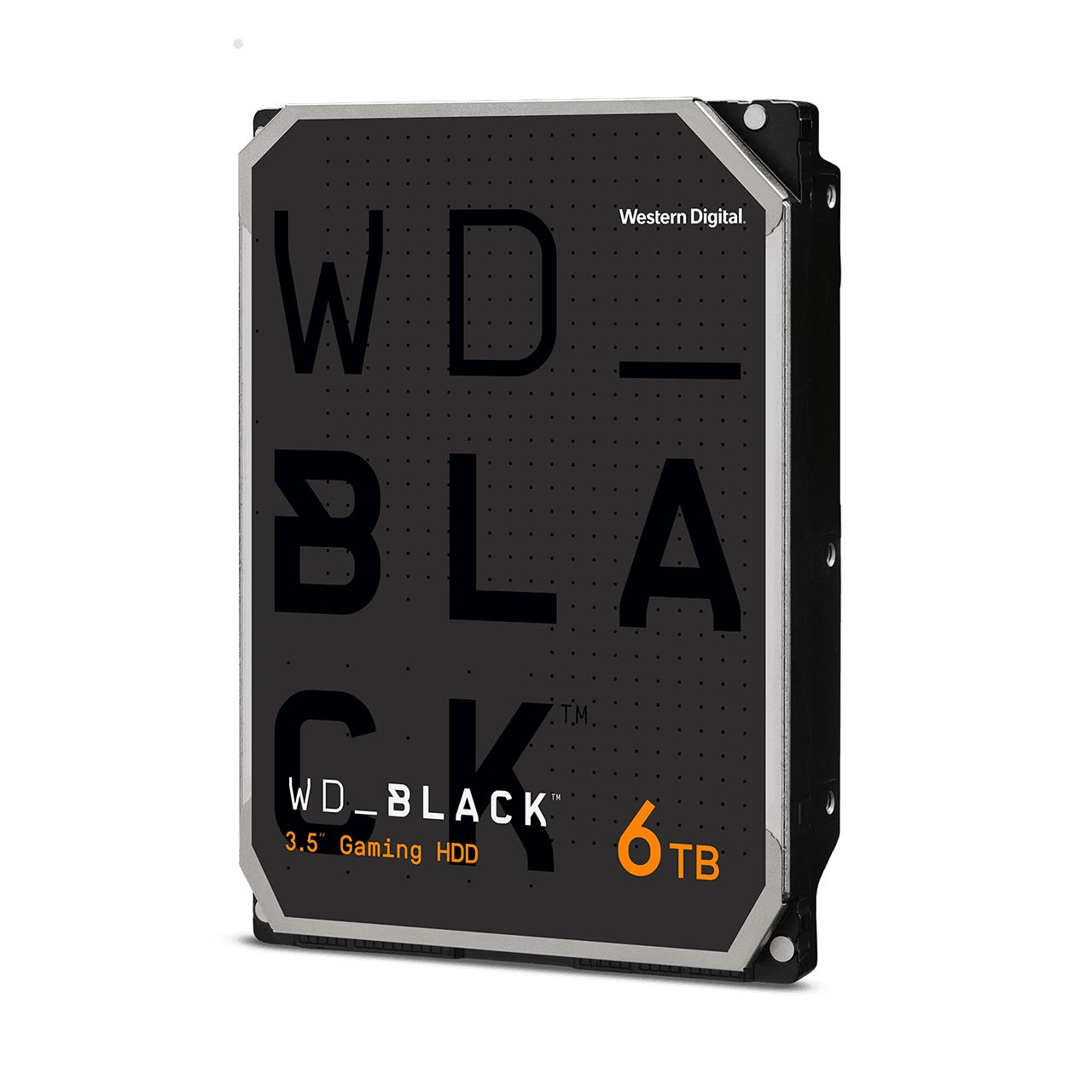 Kietasis diskas WESTERN DIGITAL Black 6TB SATA 7200 rpm 3.5"