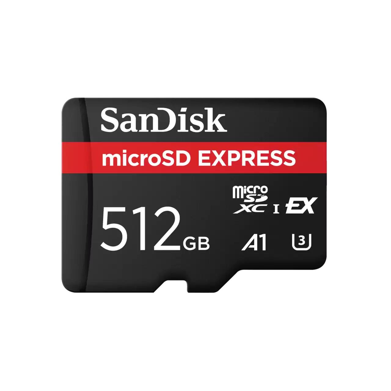 Atminties kortelė SANDISK Micro SDXC 512GB UHS-I