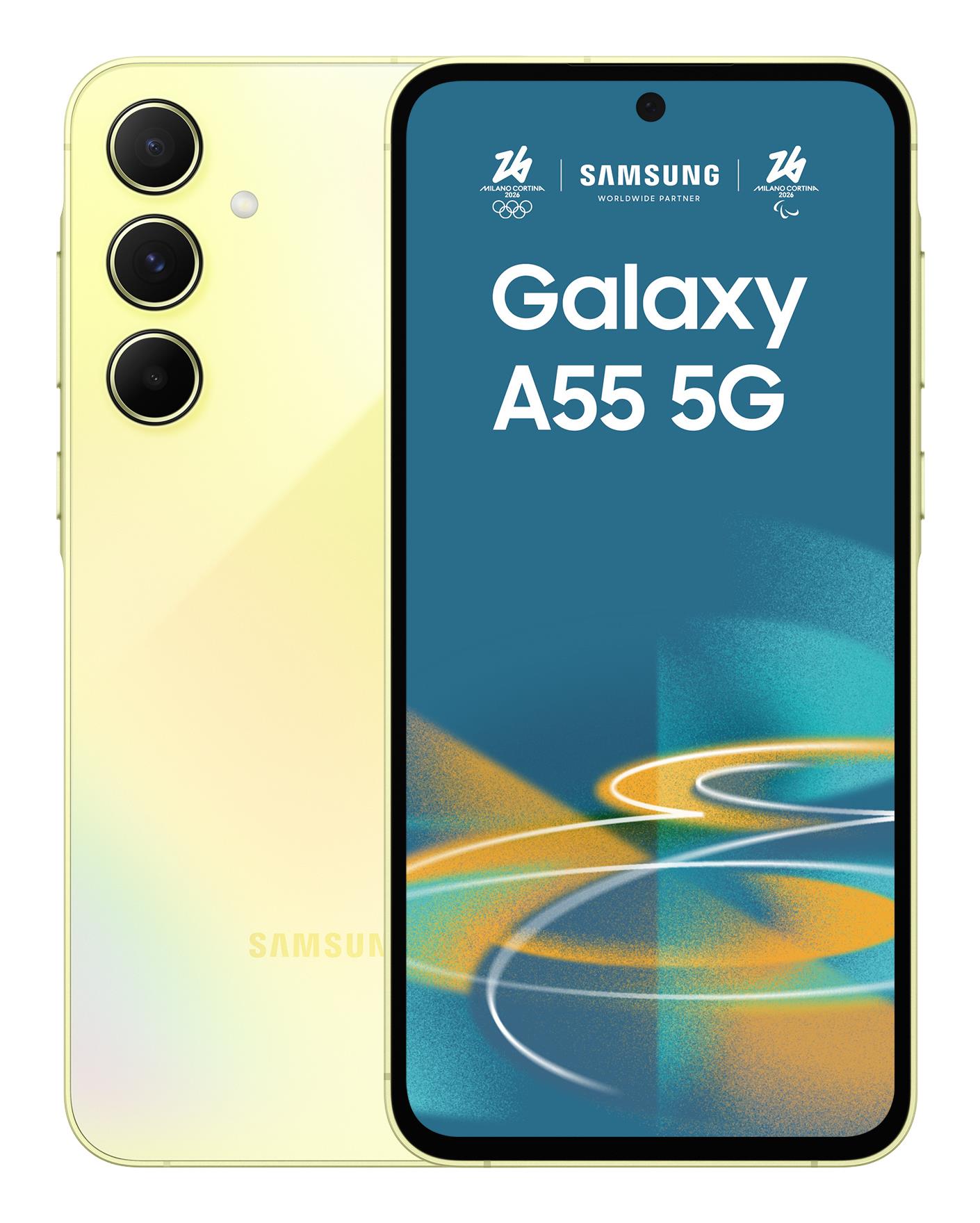 Samsung Galaxy A55 5G mobilusis telefonas 8/128GB Lemon