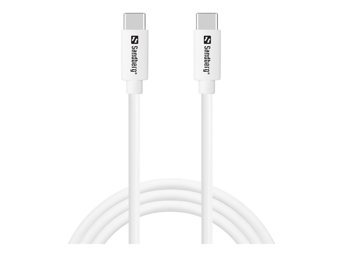 SANDBERG USB-C įkrovimo kabelis 1M 65W