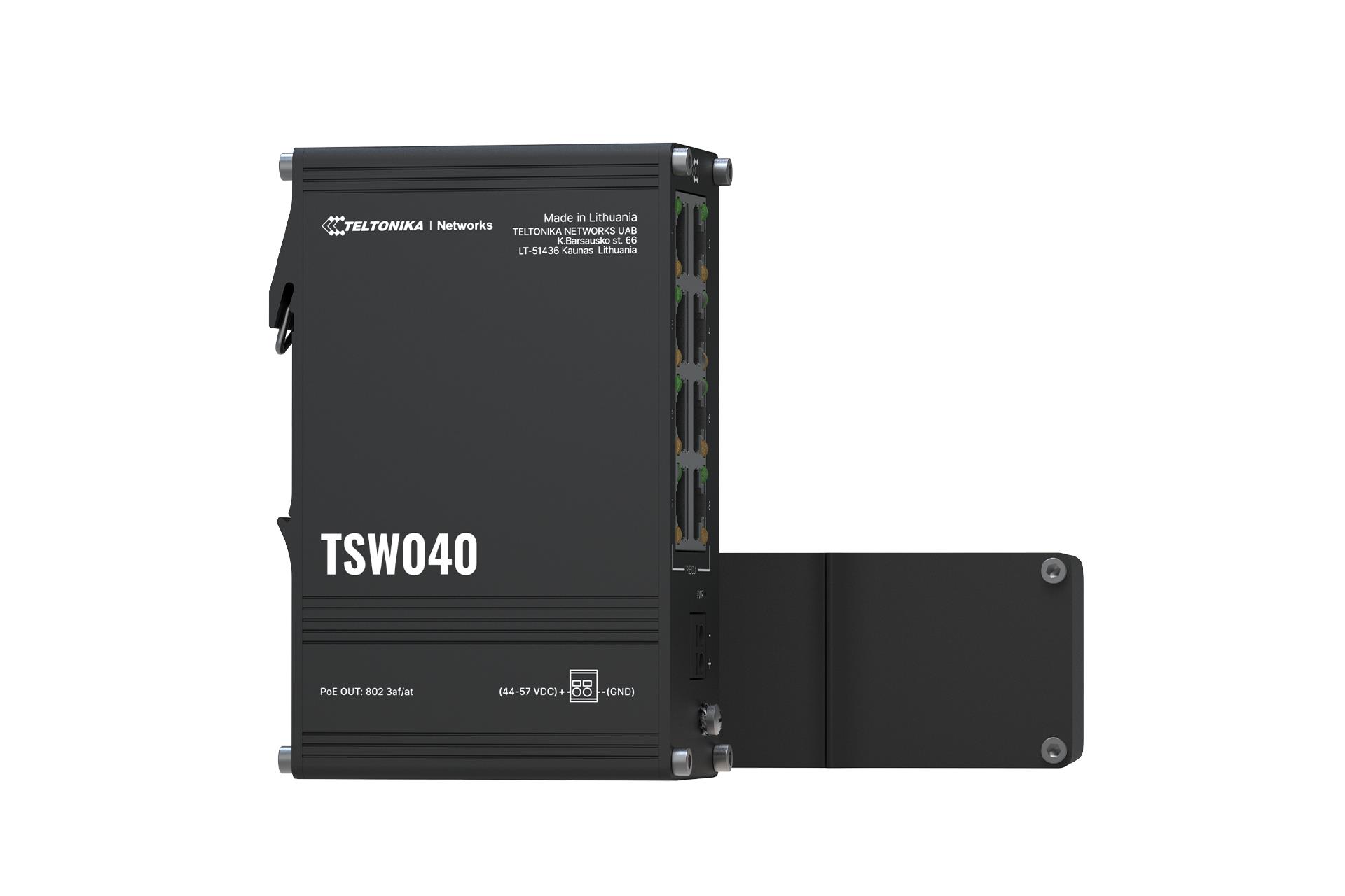 Komutatorius TELTONIKA TSW040 PoE+ 8 prievadų 240W