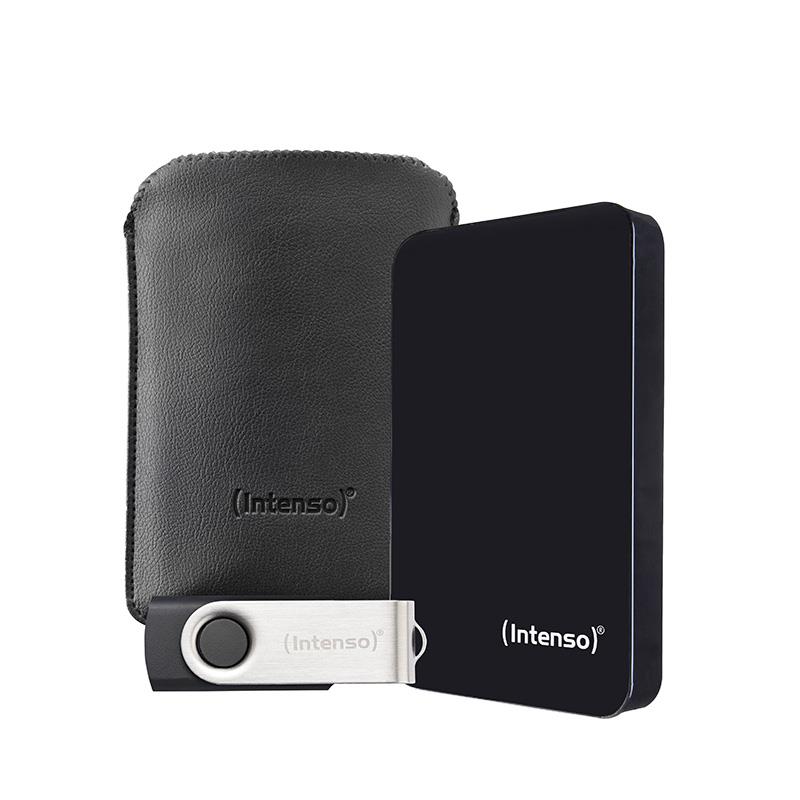Išorinis kietasis diskas INTENSO 2TB USB 3.2 juodas