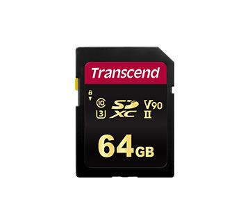 SDXC atminties kortelė TRANSCEND 64GB UHS-II 700S