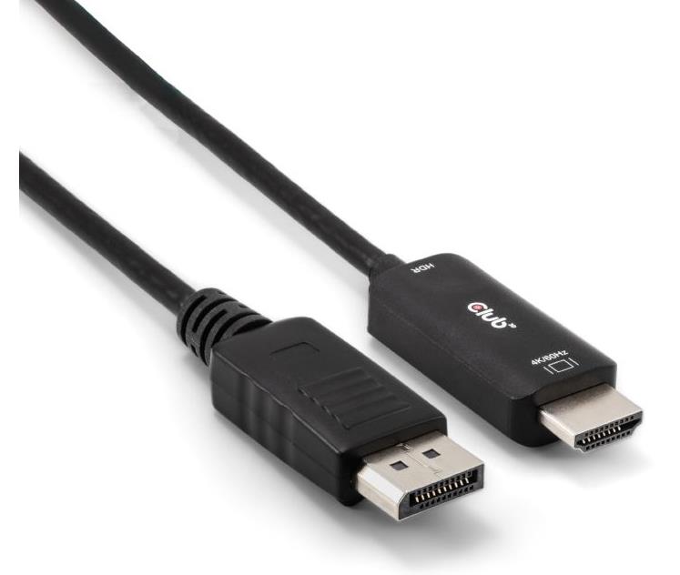 DP į HDMI laidas 2m CAC-1083 Club3D
