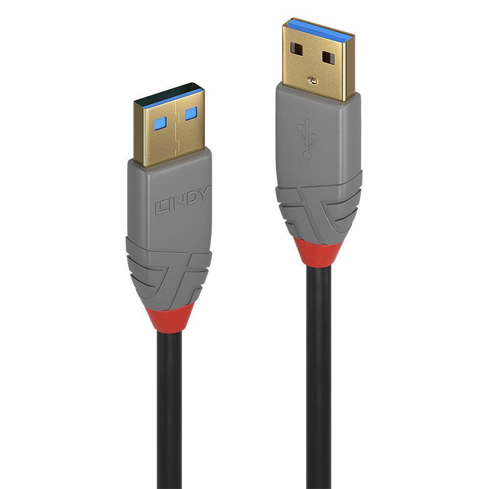 Lindy USB3.2 Type A laidas 5m Anthra
