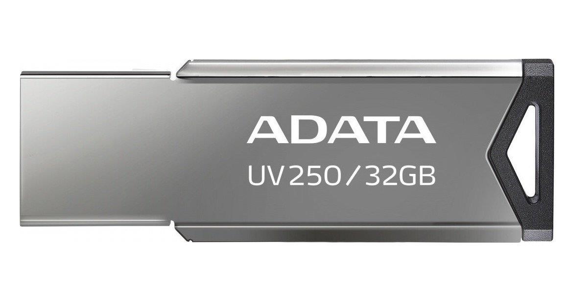ADATA UV250 USB atmintukas 32 GB USB A tipo 2.0 Sidabras