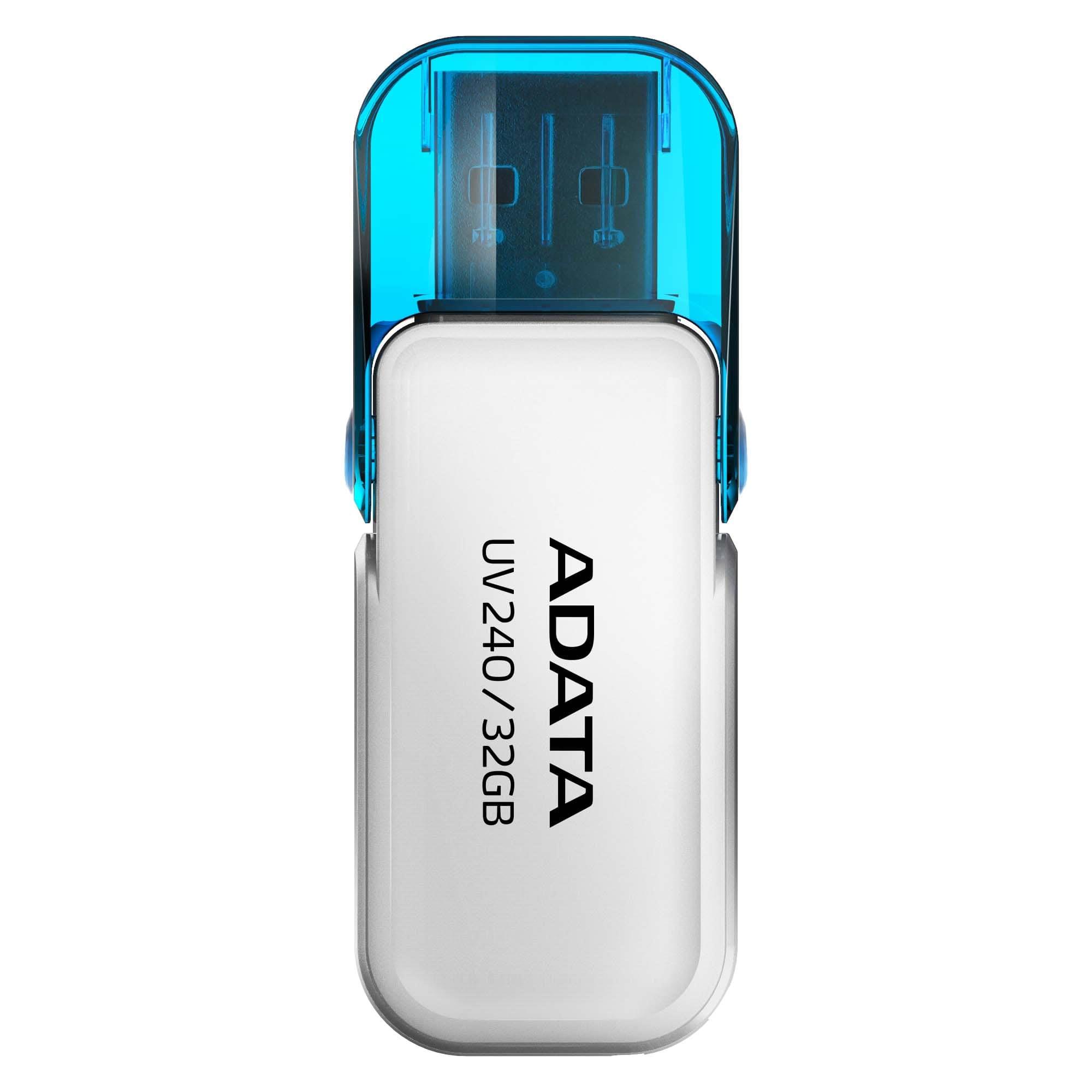 USB atmintinė USB2 32GB balta Adata UV240