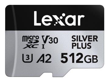 Atminties kortelė LEXAR Micro SDXC 512GB UHS-I