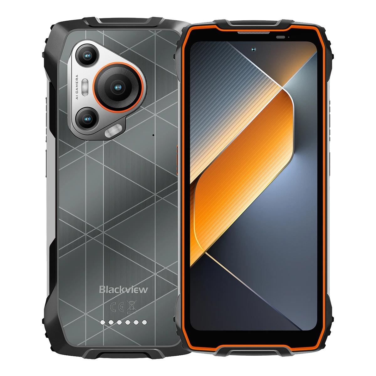Blackview Rock 2 8/256GB oranžinis mobilusis telefonas
