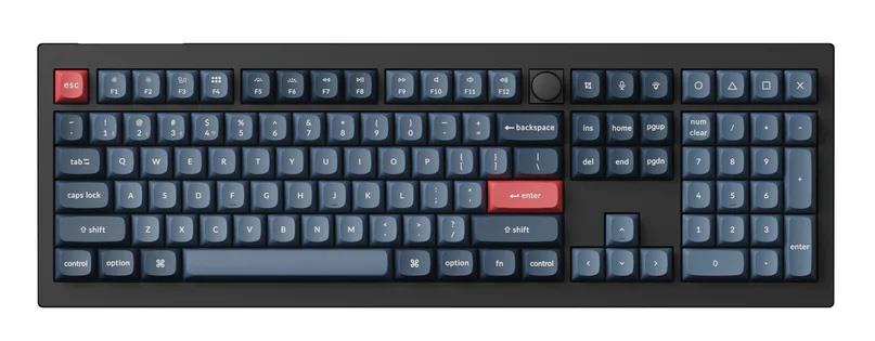 Belaidė klaviatūra KEYCHRON V6 Max Carbon juoda