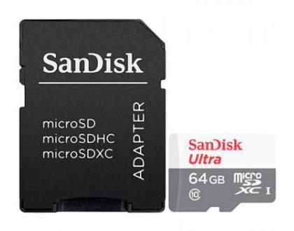 SanDisk Micro SDXC 64GB UHS-I atminties kortelė