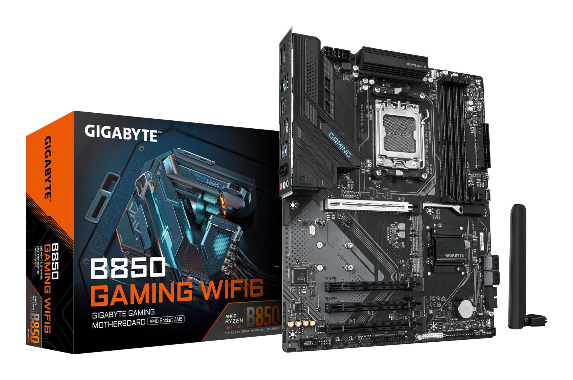 Pagrindinė plokštė GIGABYTE AMD B850 SAM5 ATX DDR5 4 lizdai