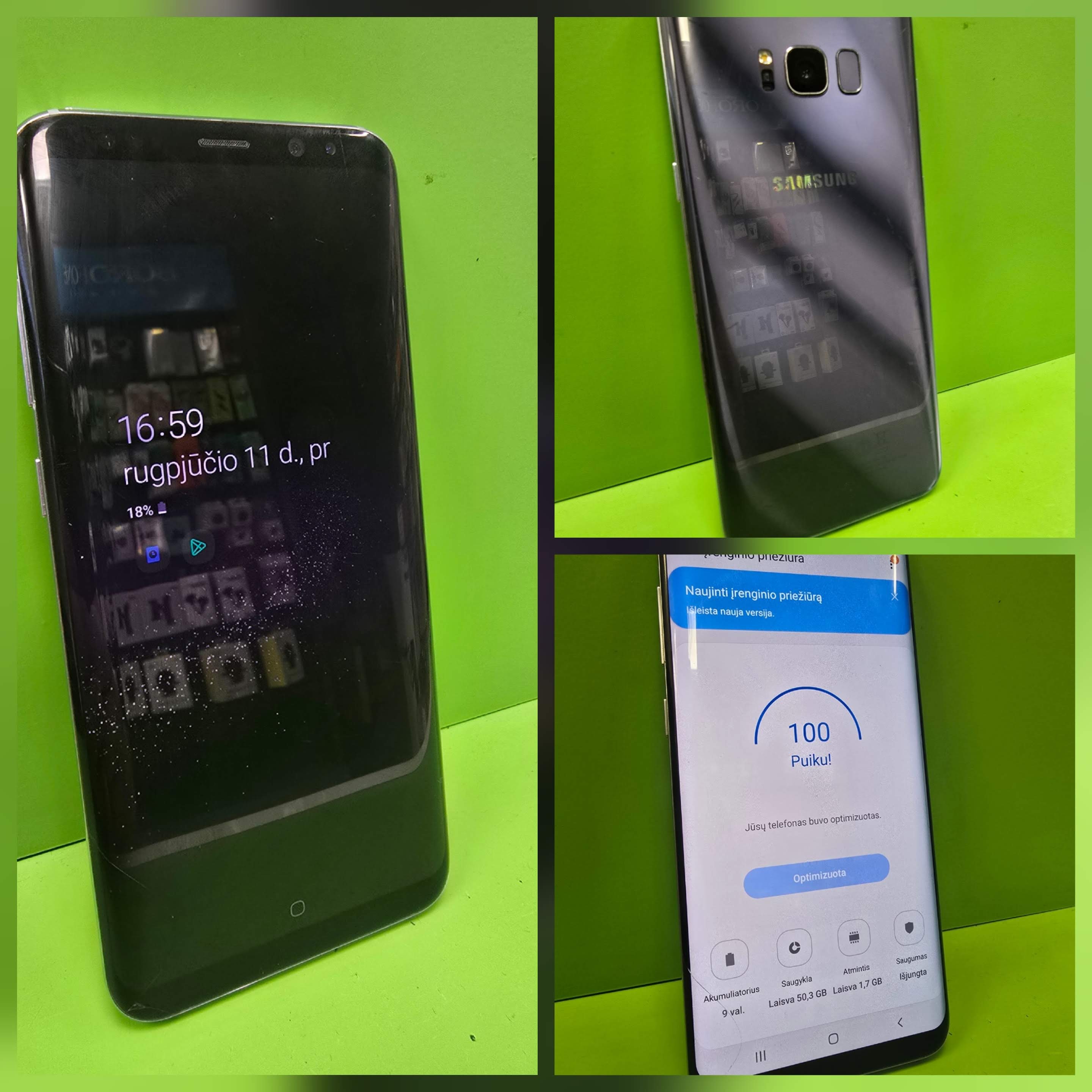 Samsung Galaxy S8+ G955 64GB(Naudota Prekė)