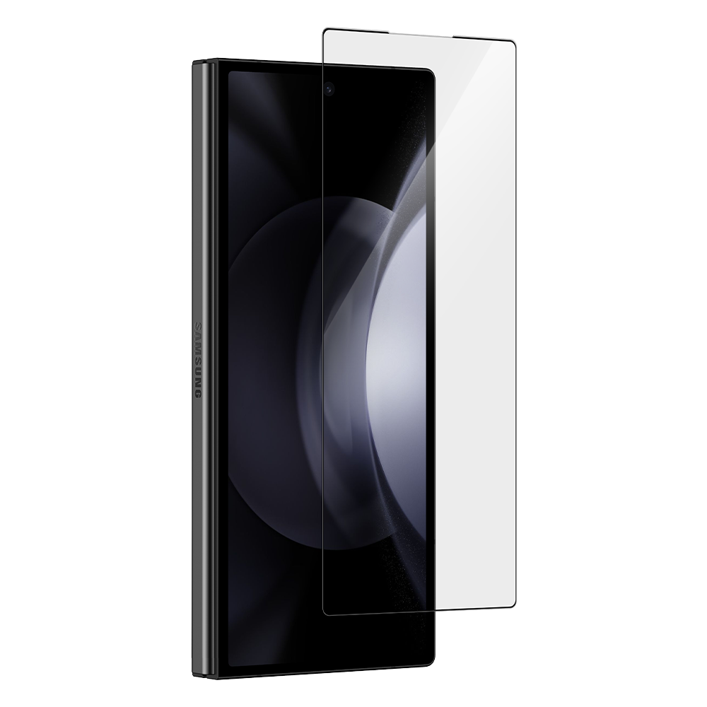 "Benks" grūdintas stiklas "Warrior HD", skirtas "Samsung Galaxy Z Fold 6", juodos spalvos