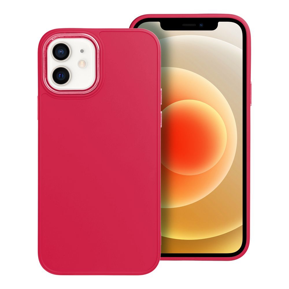 FRAME dėklas telefonui IPHONE 12 / 12 Pro magenta
