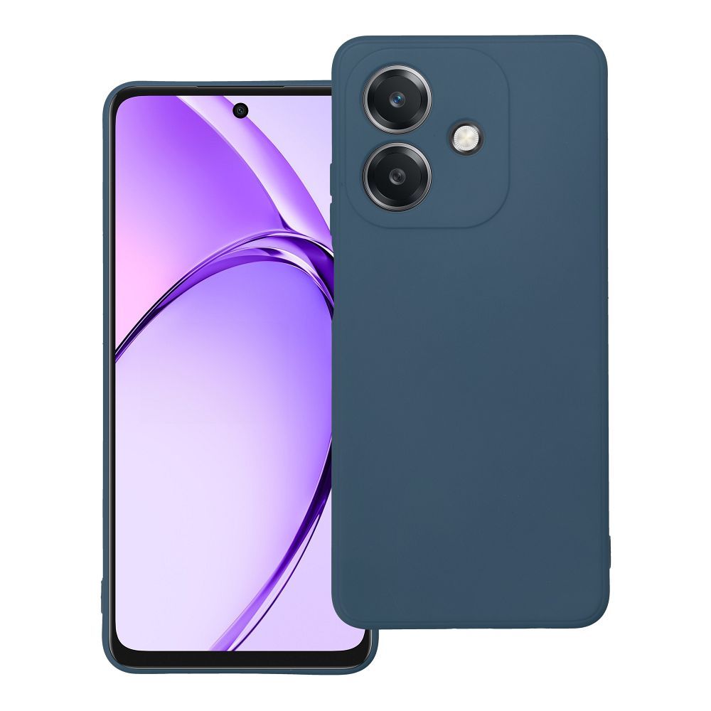 Minkštas dėklas telefonui OPPO A40 tamsiai mėlynas