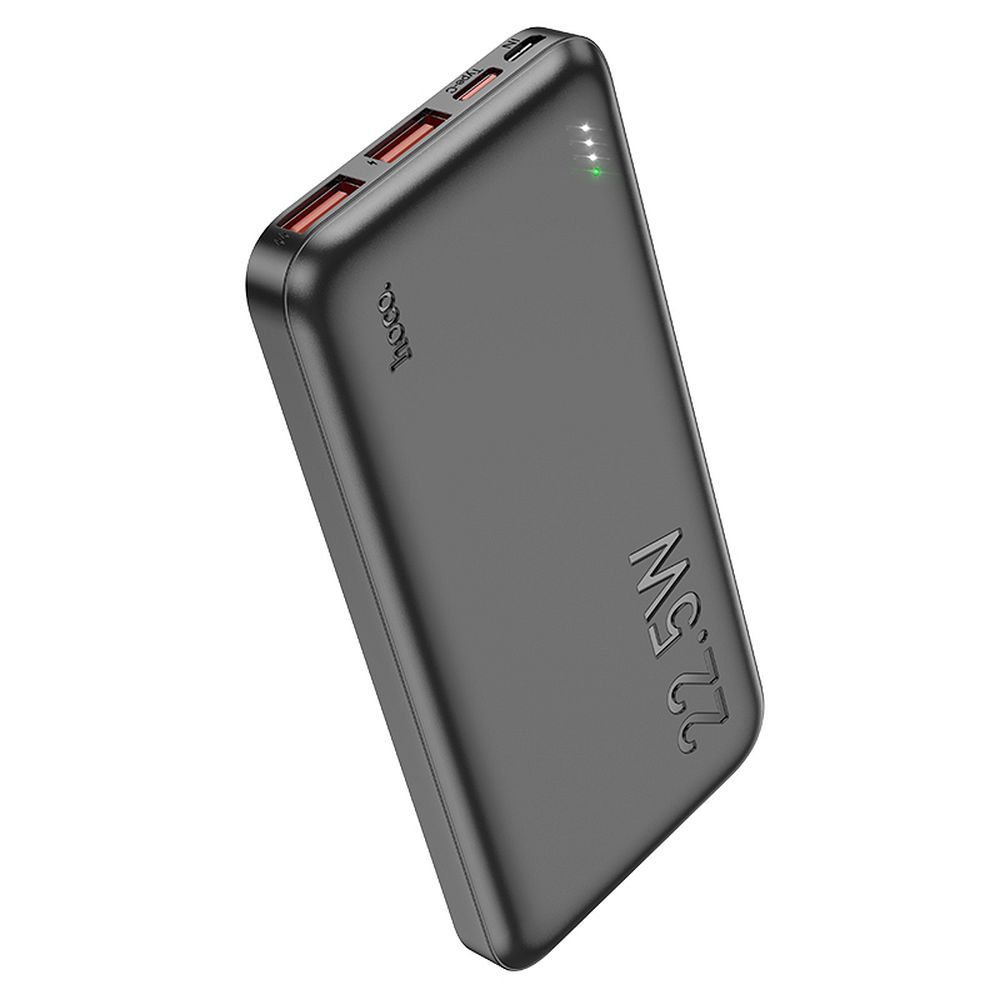 Išorinė baterija (f) Hoco 10000 mAh PD QC 3A 22,5W J101 juoda