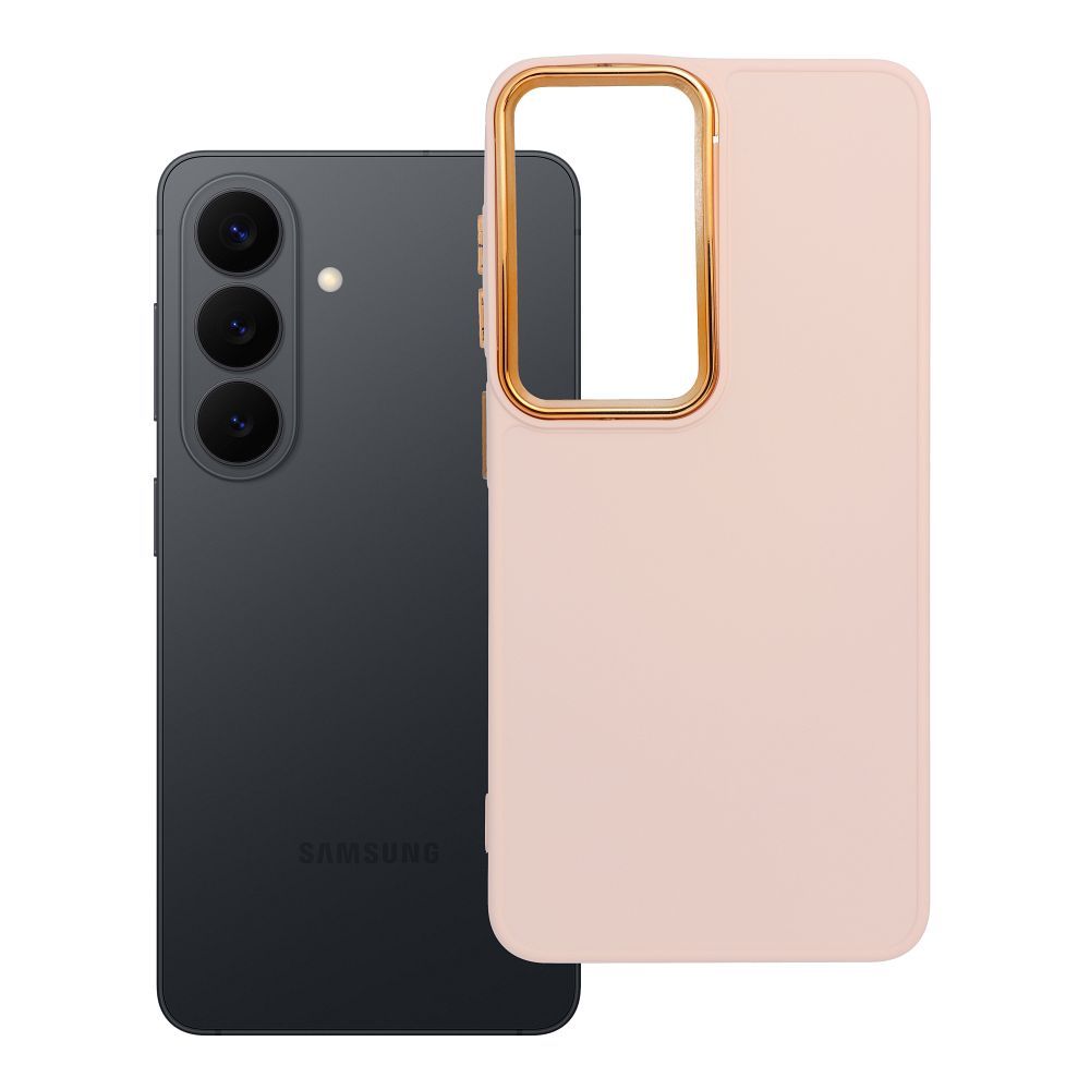 Dėklas telefonui FRAME SAMSUNG S26 Pro rožinis
