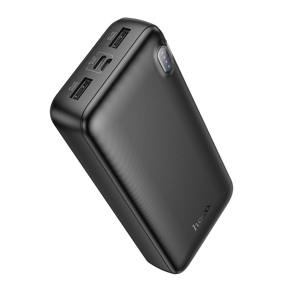 Išorinė baterija (f) Hoco 20000 mAh 2A J128A juoda