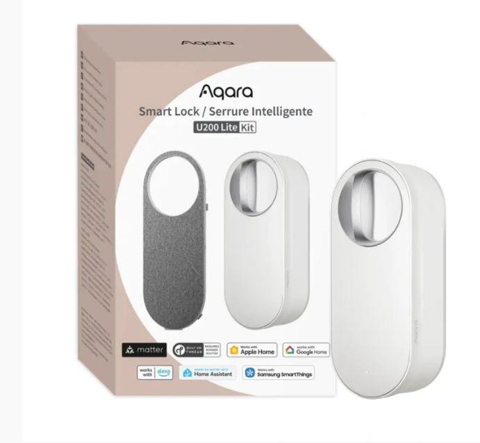 Aqara U200 Lite išmaniosios spynos rinkinys baltas
