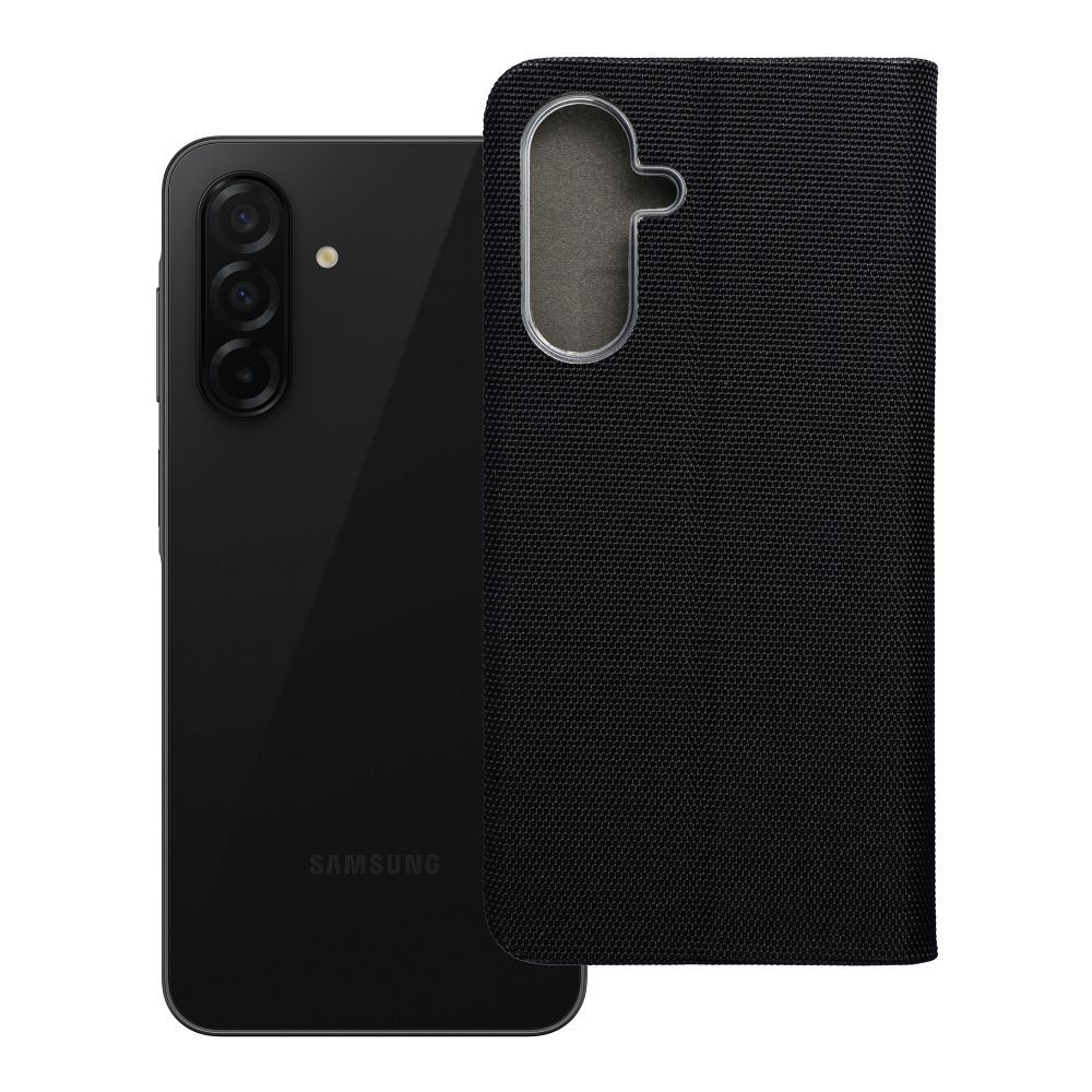 SENSITIVE knygos tipo dėklas telefonui SAMSUNG A26 5G juoda